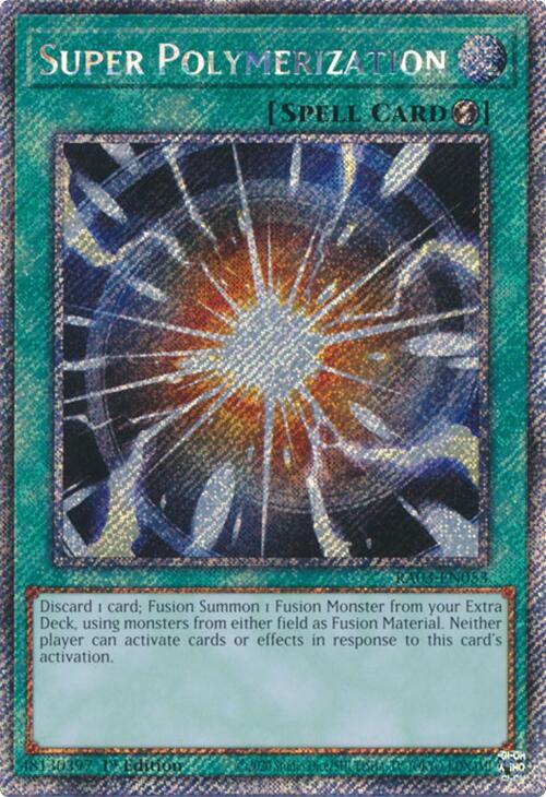 Super Polymerization (Platinum Secret Rare)
