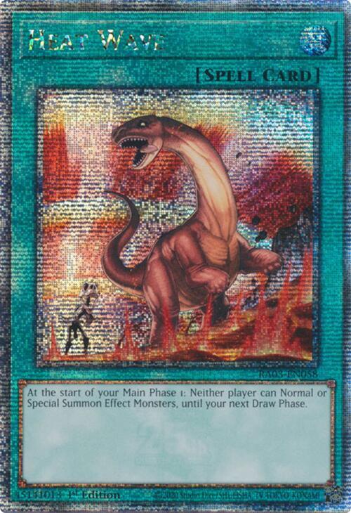 Heat Wave (Quarter Century Secret Rare)