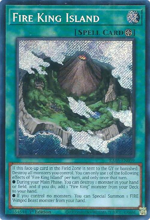 Fire King Island (Secret Rare)