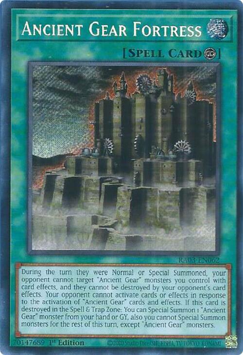 Ancient Gear Fortress (Secret Rare)