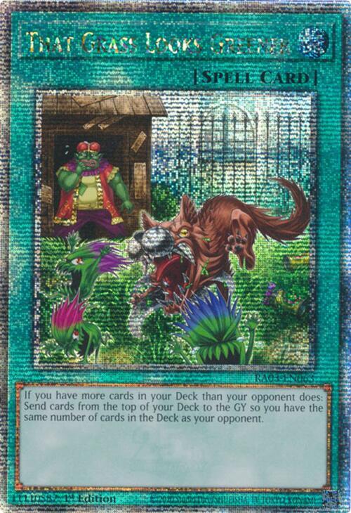 That Grass Looks Greener (Quarter Century Secret Rare)