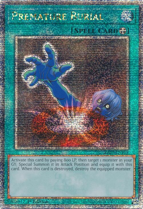 Premature Burial (Quarter Century Secret Rare)