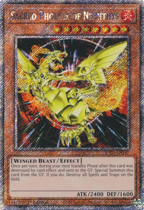 Sacred Phoenix of Nephthys (Platinum Secret Rare)