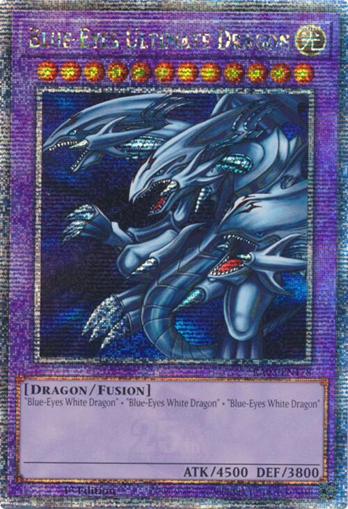 Blue-Eyes Ultimate Dragon (Quarter Century Secret Rare)