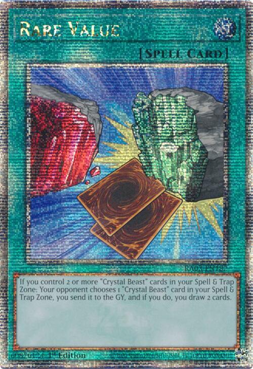 Rare Value (Quarter Century Secret Rare)