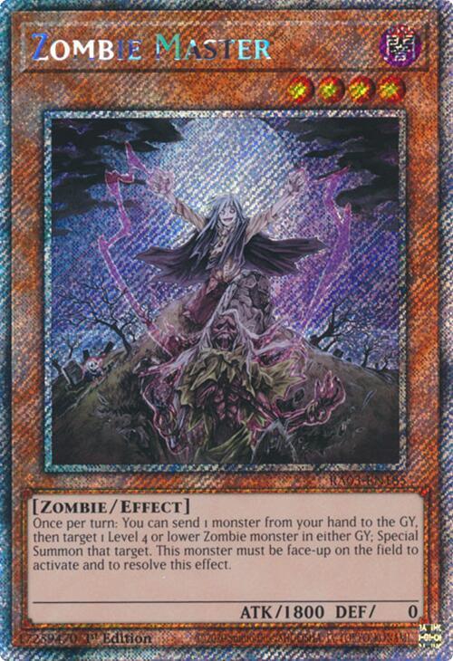 Zombie Master (Platinum Secret Rare)