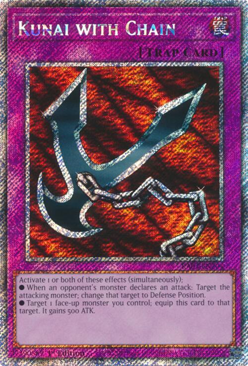 Kunai with Chain (Platinum Secret Rare)