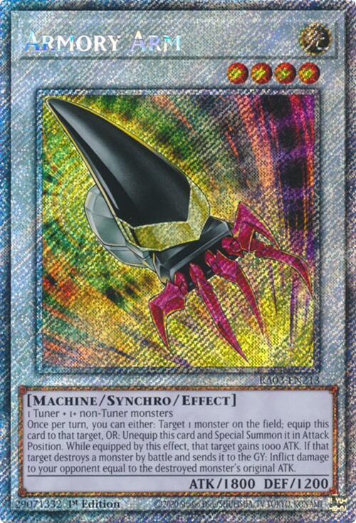 Armory Arm (Platinum Secret Rare)