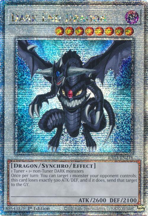 Dark End Dragon (Quarter Century Secret Rare)