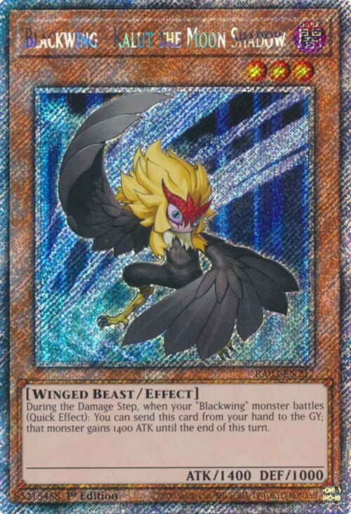 Blackwing - Kalut the Moon Shadow (Platinum Secret Rare)