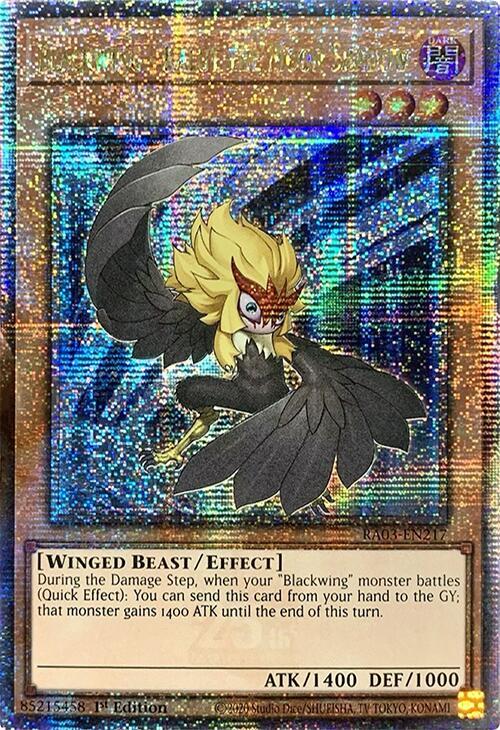 Blackwing - Kalut the Moon Shadow (Quarter Century Secret Rare)
