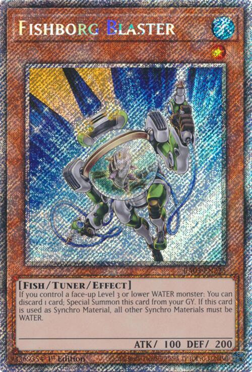 Fishborg Blaster (Platinum Secret Rare)