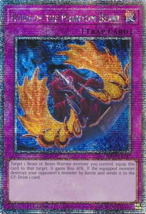 Horn of the Phantom Beast (Quarter Century Secret Rare)