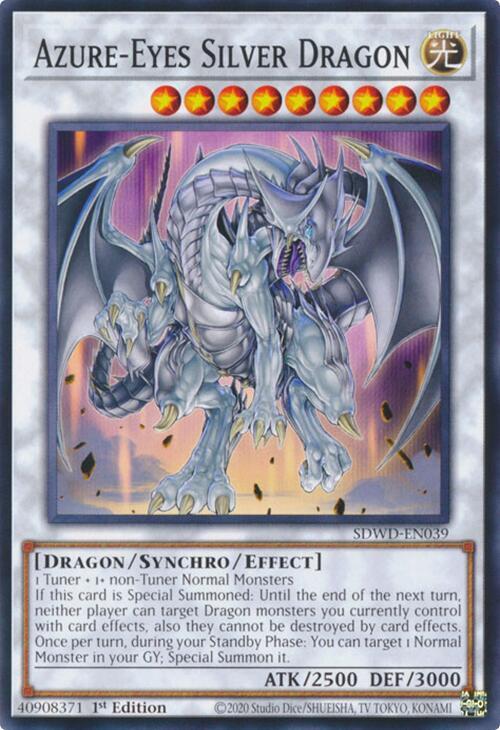 Azure-Eyes Silver Dragon