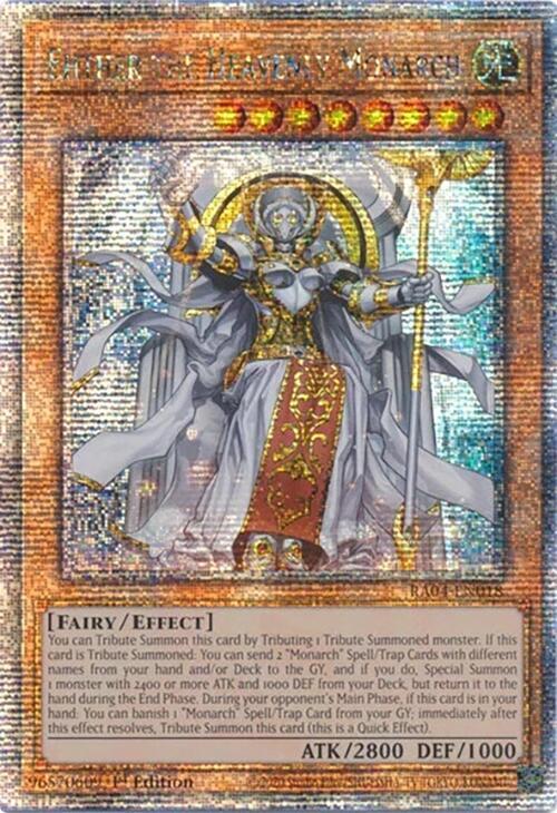 Ehther the Heavenly Monarch (Quarter Century Secret Rare)