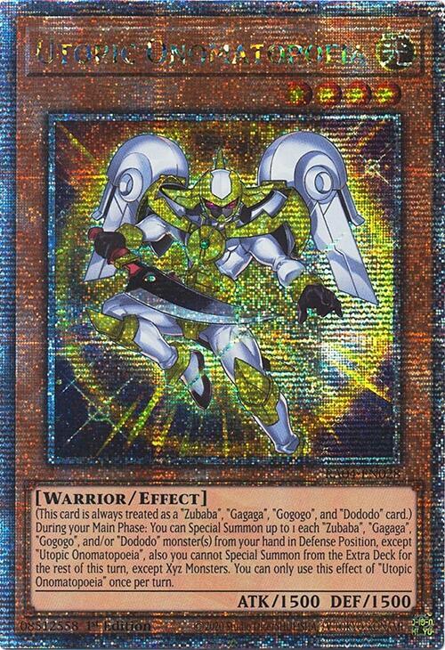 Utopic Onomatopoeia (Quarter Century Secret Rare)