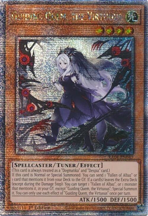 Guiding Quem, the Virtuous (Quarter Century Secret Rare)