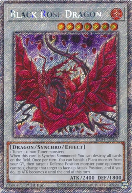 Black Rose Dragon (Platinum Secret Rare)
