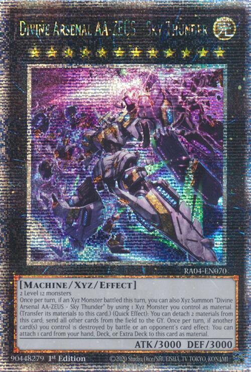 Divine Arsenal AA-ZEUS - Sky Thunder (New Art) (Quarter Century Secret Rare)