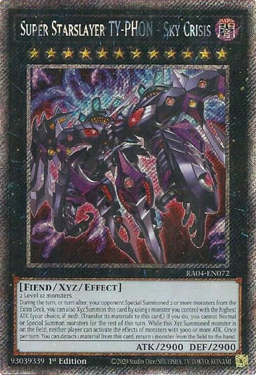 Super Starslayer TY-PHON - Sky Crisis (Platinum Secret Rare)