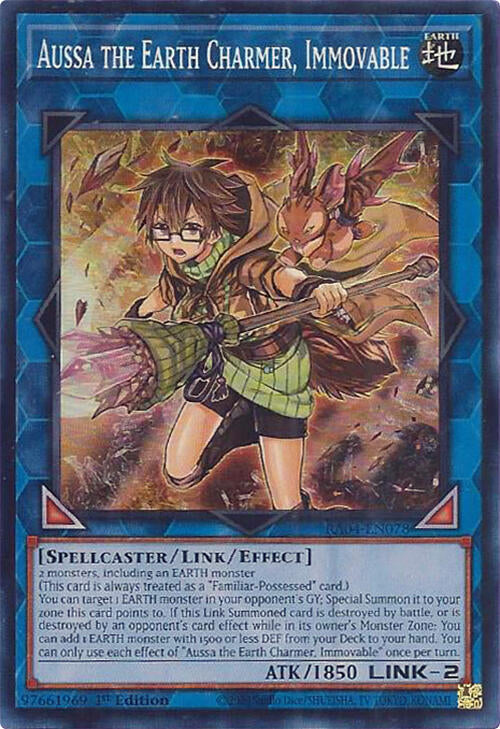 Aussa the Earth Charmer, Immovable