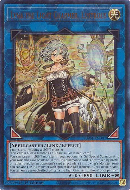 Lyna the Light Charmer, Lustrous (UR)