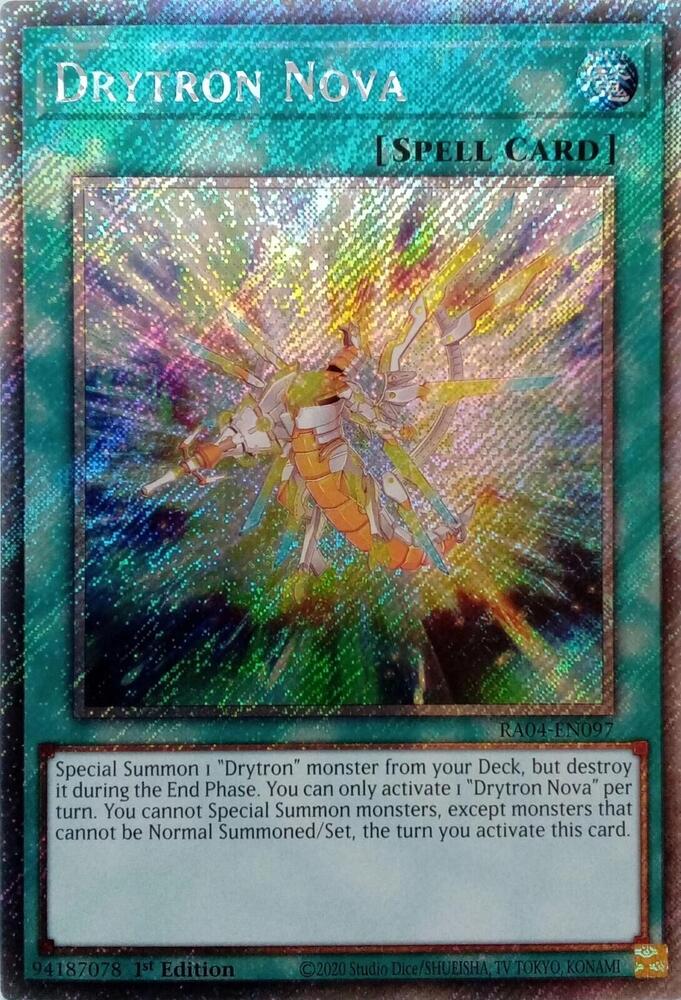 Drytron Nova (Platinum Secret Rare)