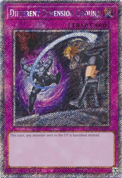 Different Dimension Ground (Platinum Secret Rare)