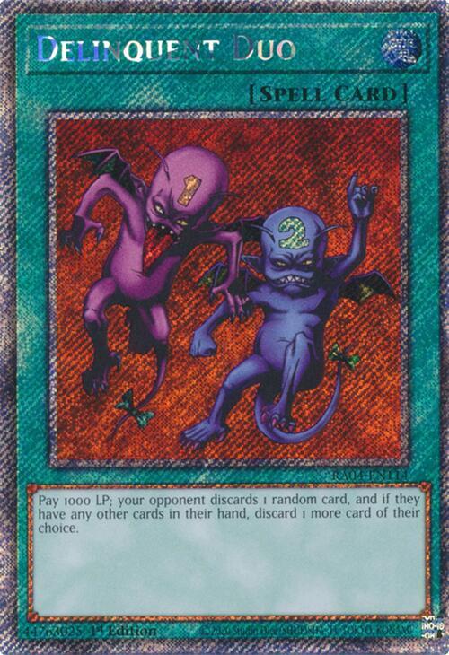 Delinquent Duo (Platinum Secret Rare)