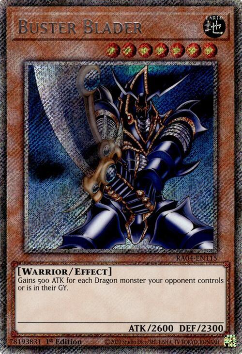 Buster Blader (Platinum Secret Rare)