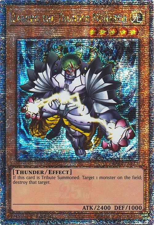 Zaborg the Thunder Monarch (Quarter Century Secret Rare)