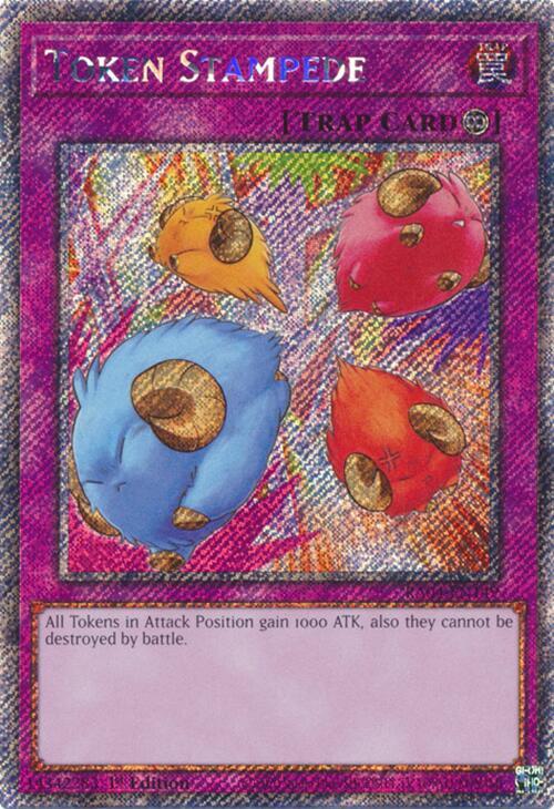 Token Stampede (Platinum Secret Rare)