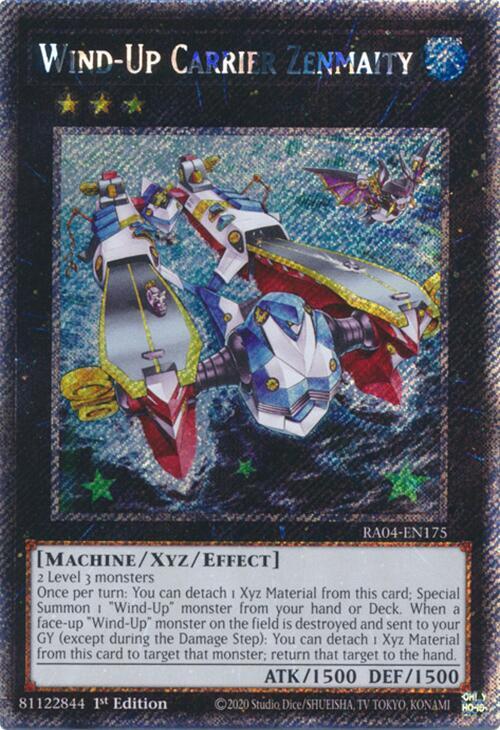 Wind-Up Carrier Zenmaity (Platinum Secret Rare)