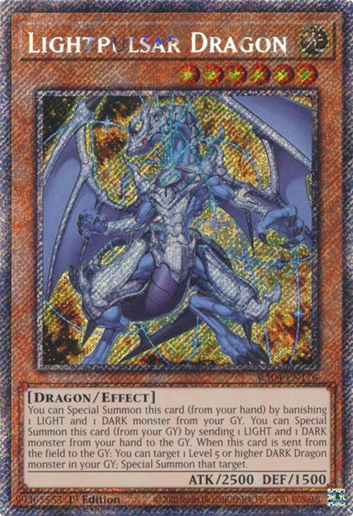 Lightpulsar Dragon (Platinum Secret Rare)