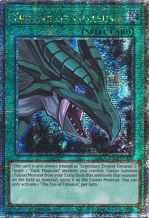 The Eye of Timaeus (Quarter Century Secret Rare)