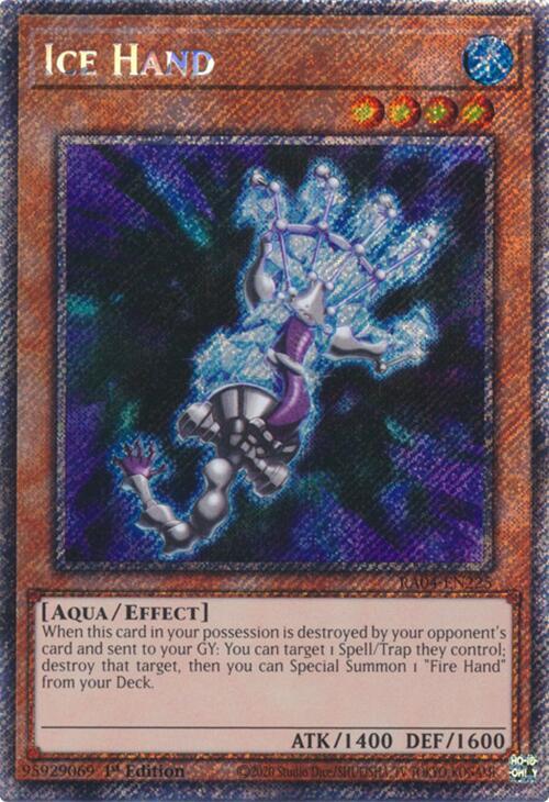Ice Hand (Platinum Secret Rare)