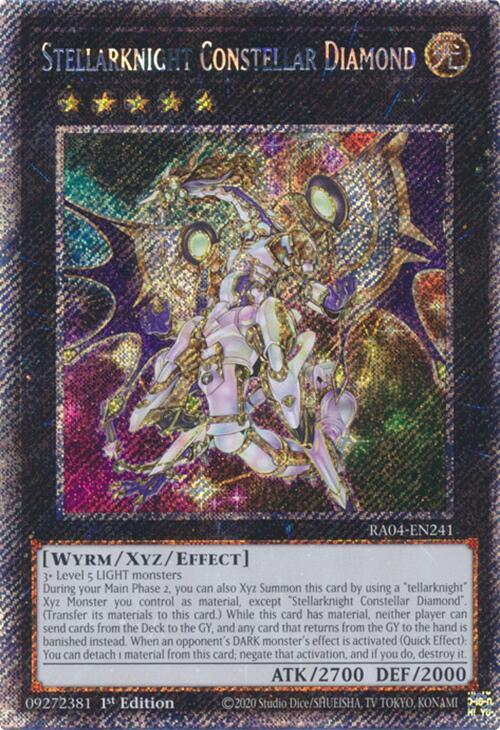 Stellarknight Constellar Diamond (Platinum Secret Rare)