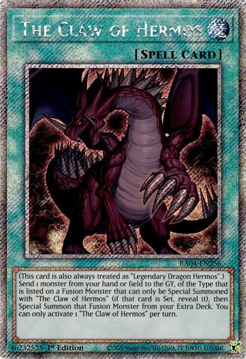 The Claw of Hermos (Platinum Secret Rare)