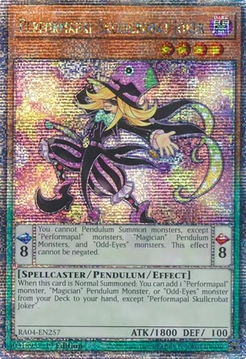 Performapal Skullcrobat Joker (Quarter Century Secret Rare)