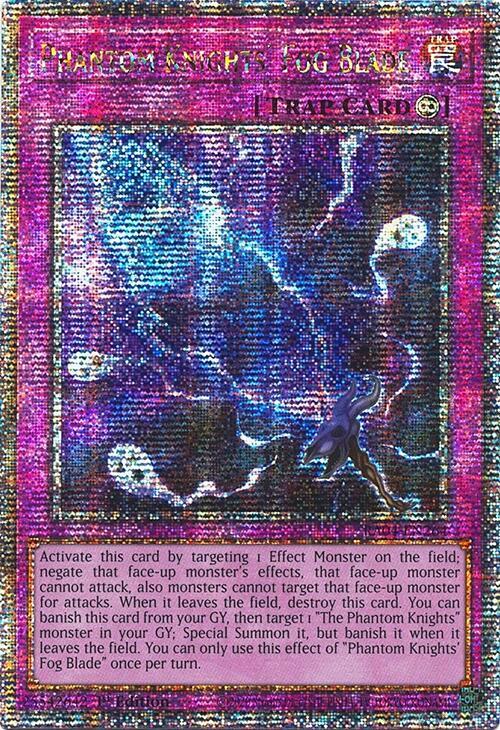 Phantom Knights' Fog Blade (Quarter Century Secret Rare)