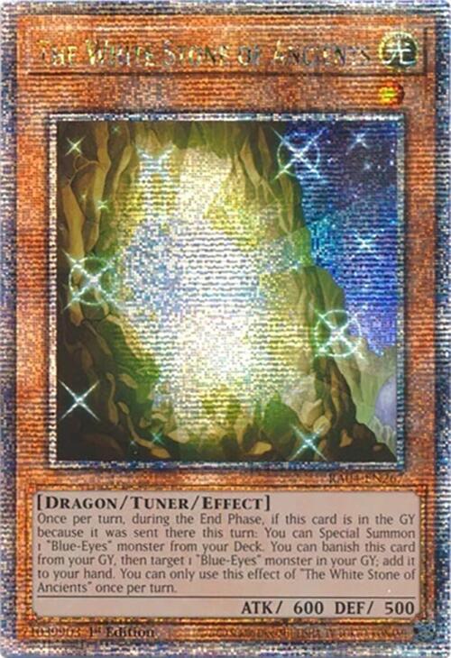 The White Stone of Ancients (Quarter Century Secret Rare)