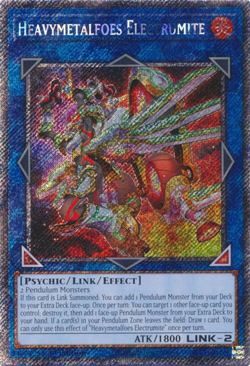 Heavymetalfoes Electrumite (Platinum Secret Rare)