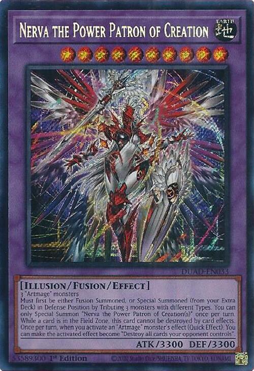 Nerva the Power Patron of Creation