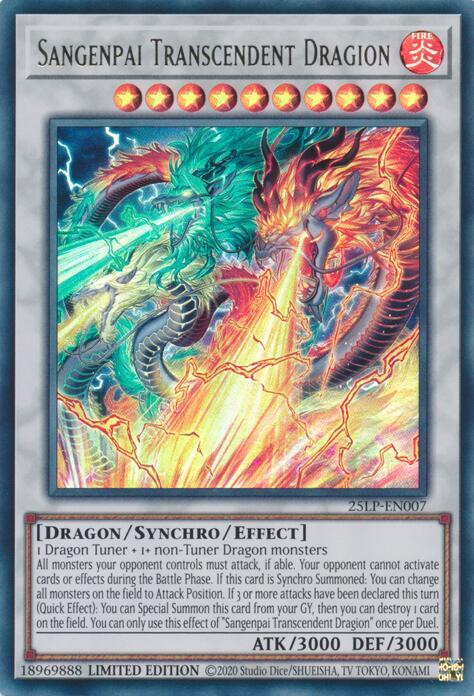 Sangenpai Transcendent Dragion