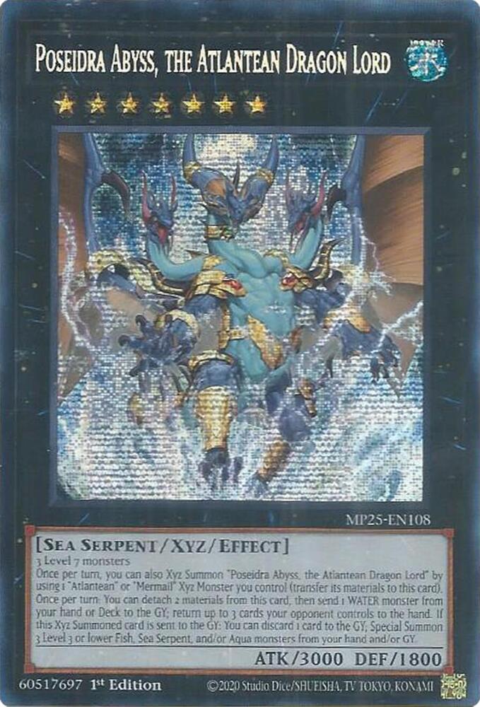 Poseidra Abyss, the Atlantean Dragon Lord