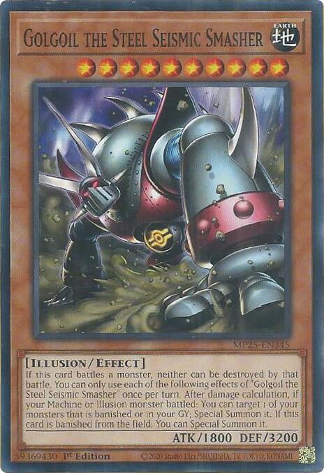 Golgoil the Steel Seismic Smasher