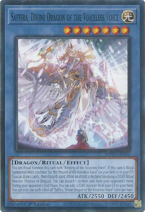 Saffira, Divine Dragon of the Voiceless Voice