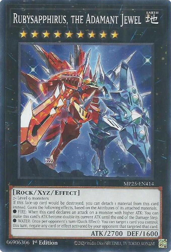 Rubysapphirus, the Adamant Jewel