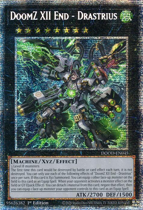 DoomZ XII End - Drastrius (Starlight Rare)