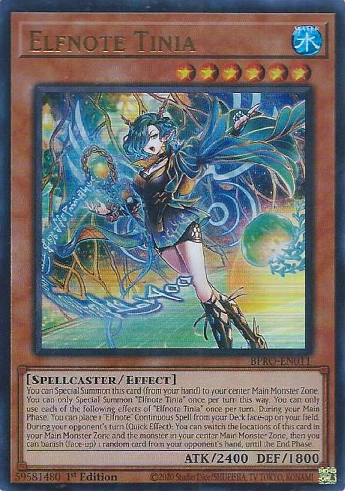 Elfnote Tinia